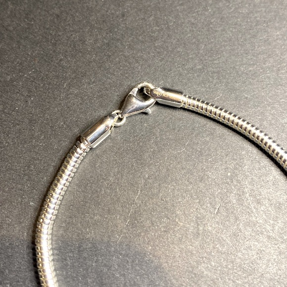 Silver toned charm bracelet. Note this bracelet is not Pandora - Picture 3 of 3